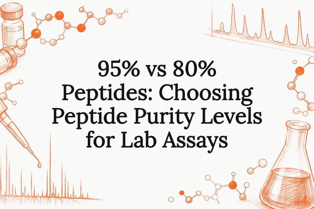 95% vs 80% Peptides: Choosing Peptide Purity Levels for Lab Assays
