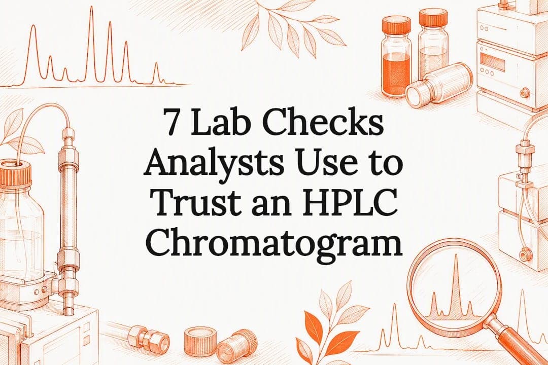 7 Lab Checks Analysts Use to Trust an HPLC Chromatogram